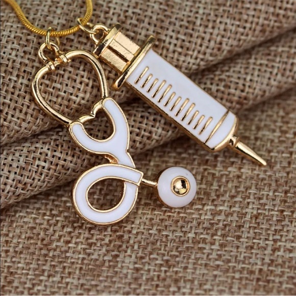 Nurses Charm Necklace - Picture 2 of 8